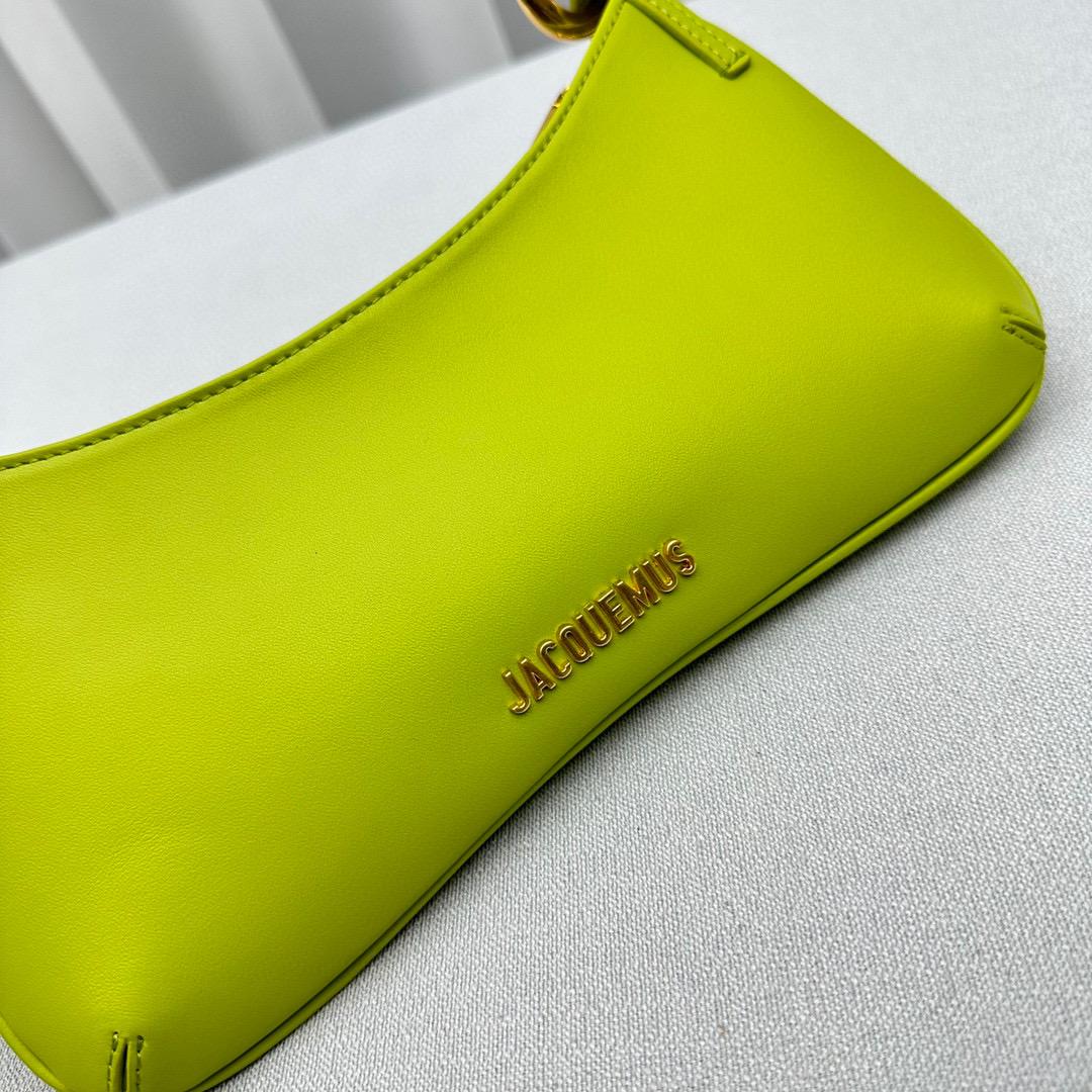 Green LB Carabiner Strap Shoulder Bag