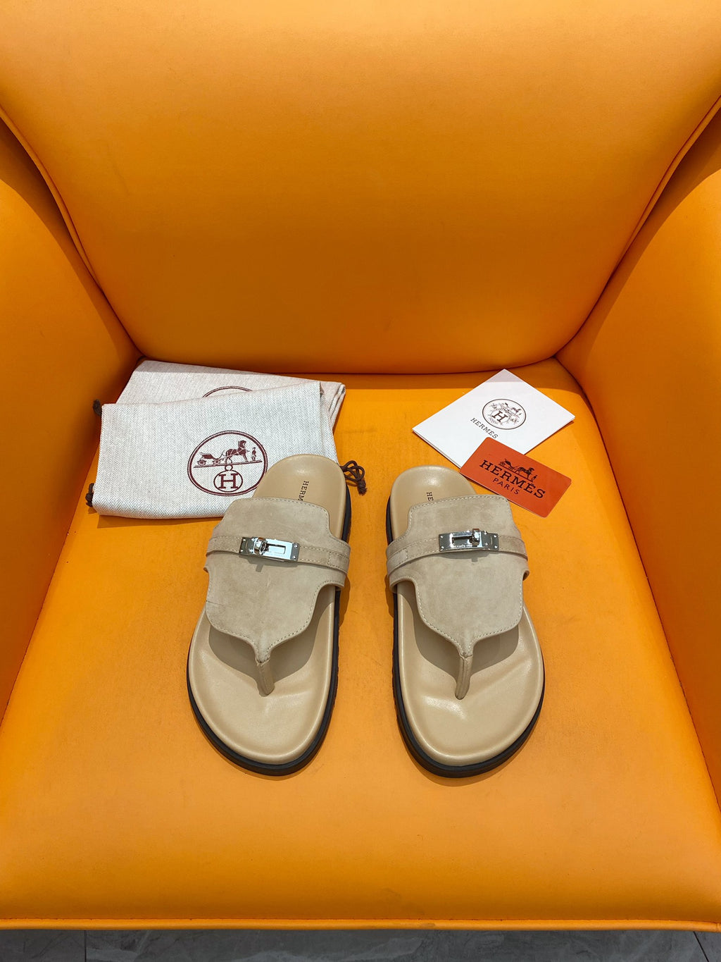 Men's Beige Argile HE Sandal