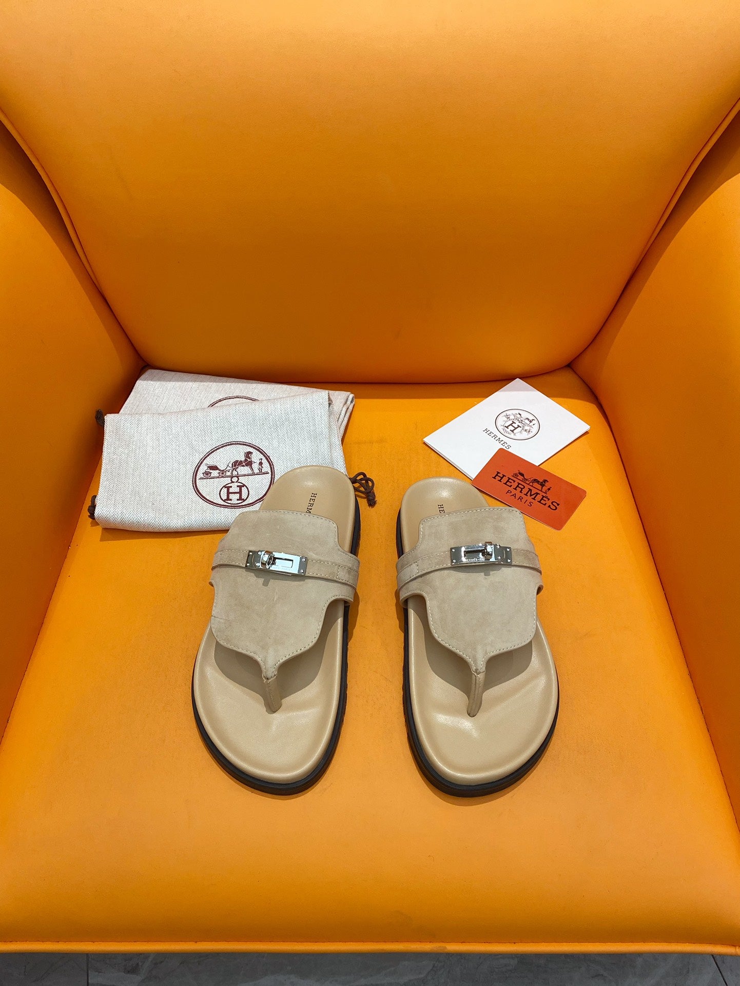 Men's Beige Argile HE Sandal