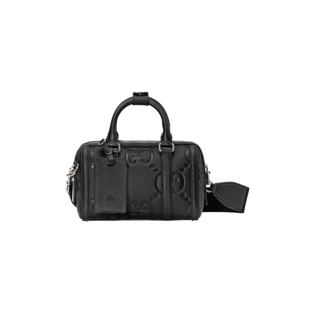 Black JG Mini Duffle Bag