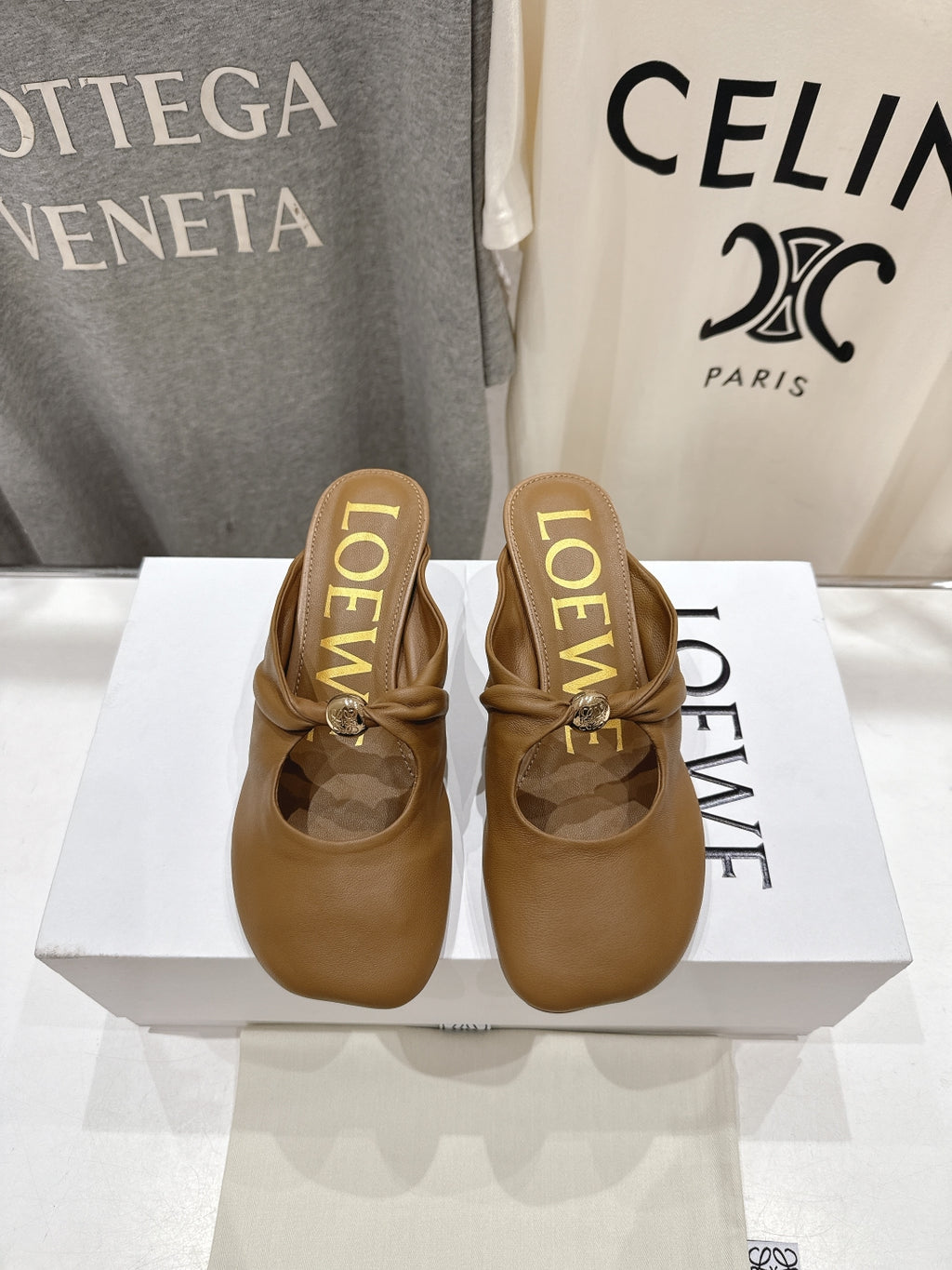 Oak Pebble Soft Mule