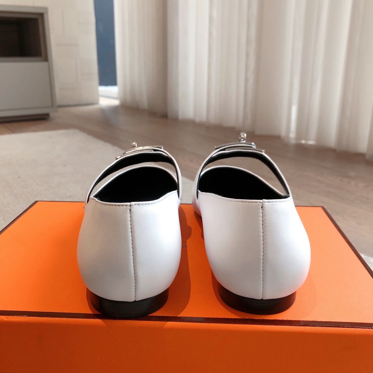 Gris Clair Kelly Ballet Flat