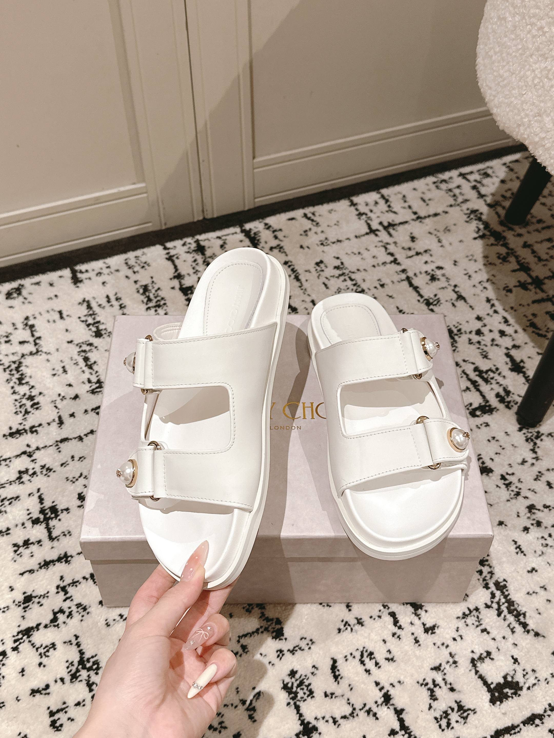 Latte Fayence Sandal