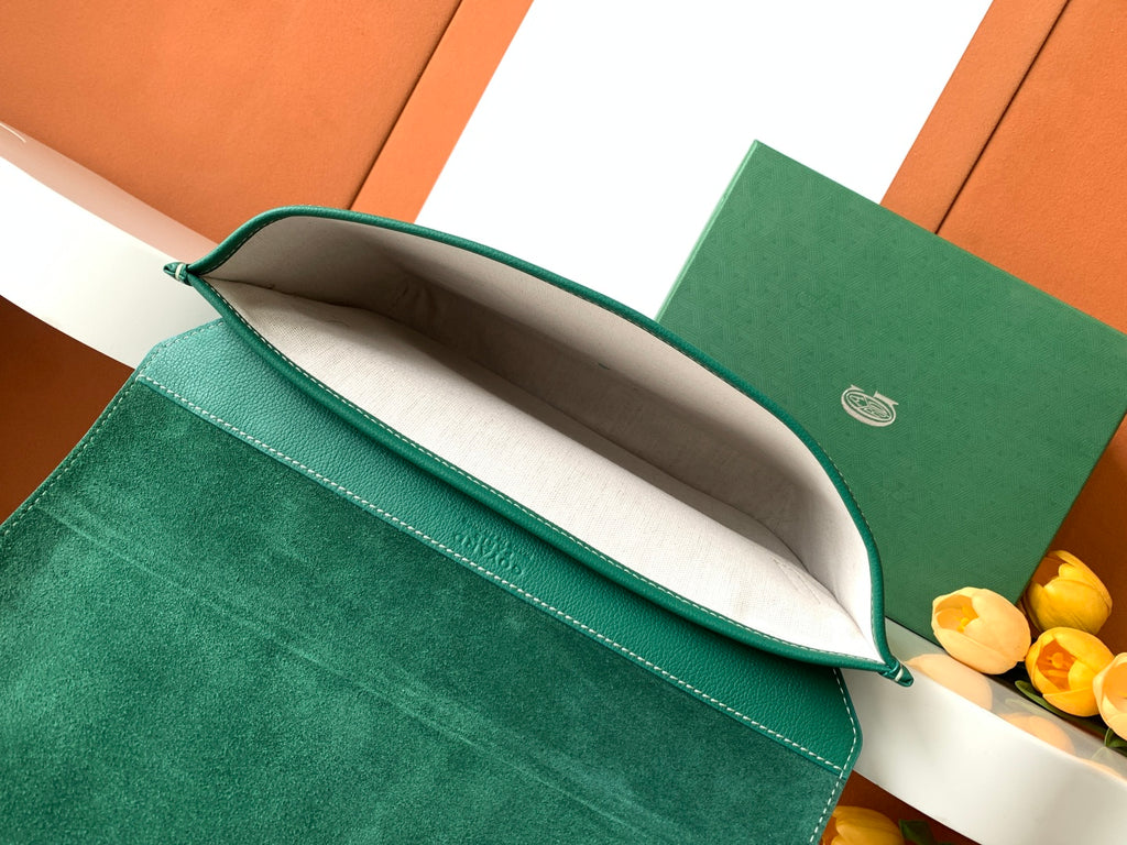 Green Coursier Messenger Bag