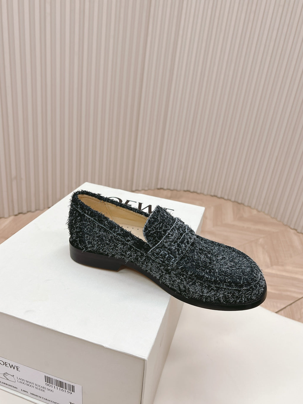 Charcoal Campo Loafer In Brushed Suede