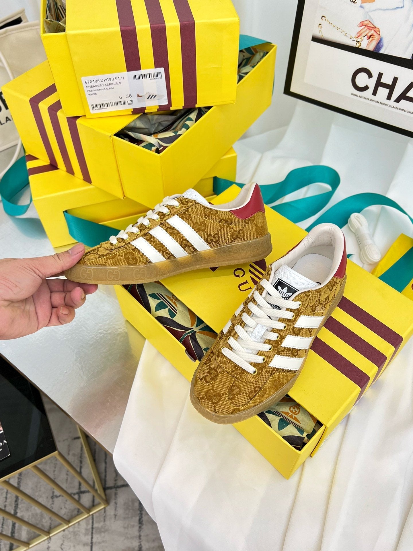 Men's Natural AG canvas sneakers