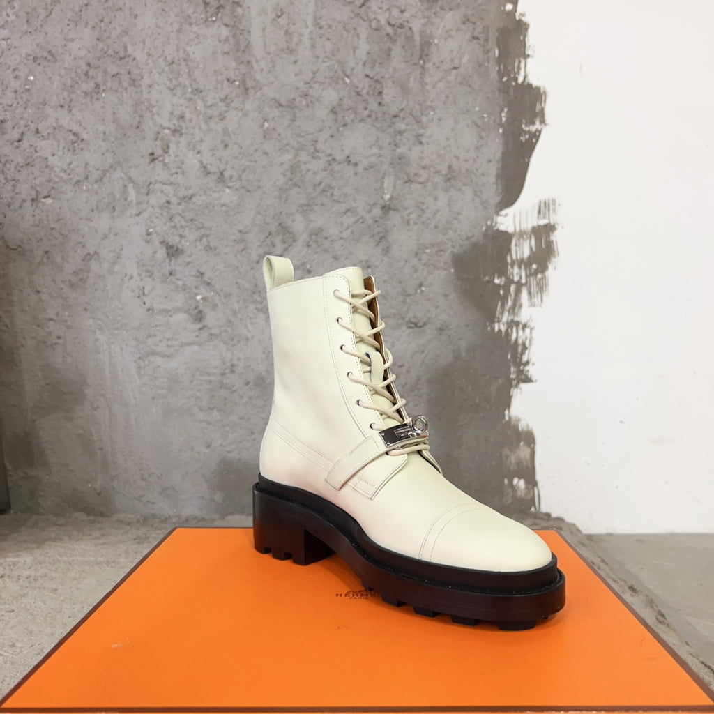 Beige Glaise Funk Ankle Boot