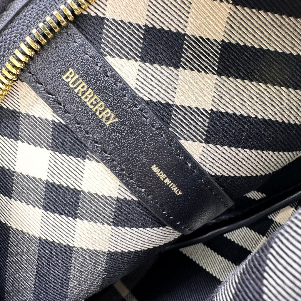 Black Small Check Shoulder Bag