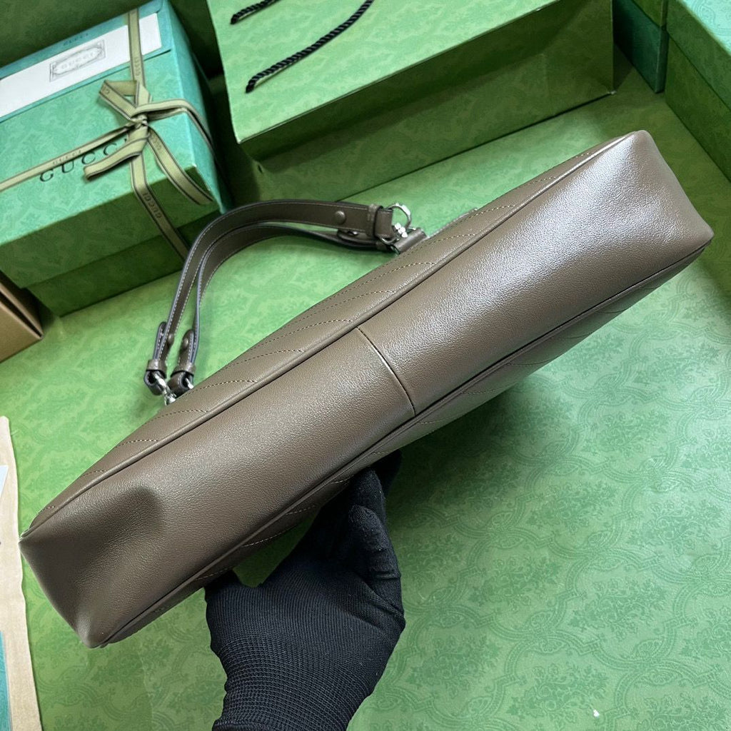 Brown GB Small Tote Bag