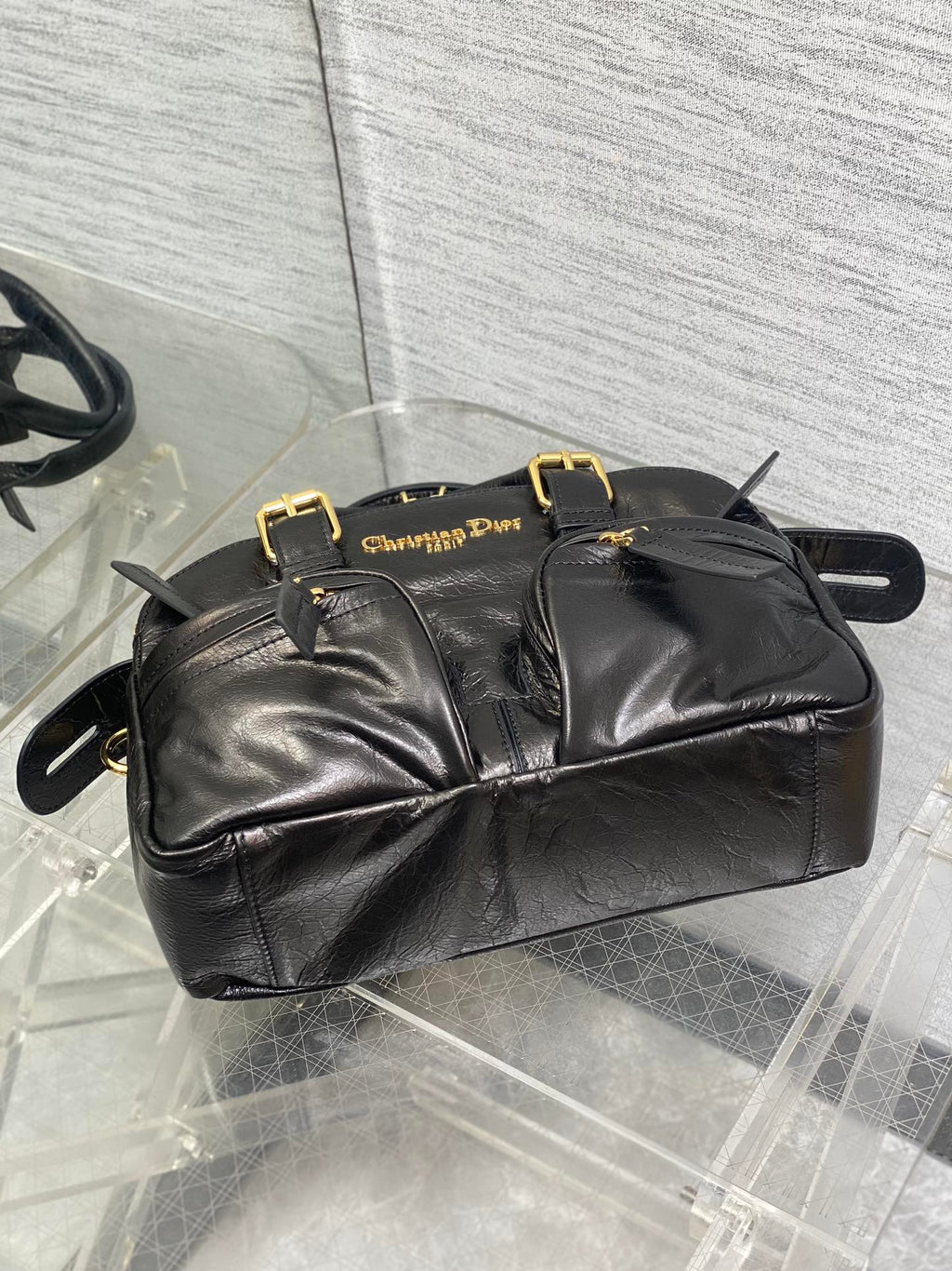 Black Small Grand Tour Bowling Bag