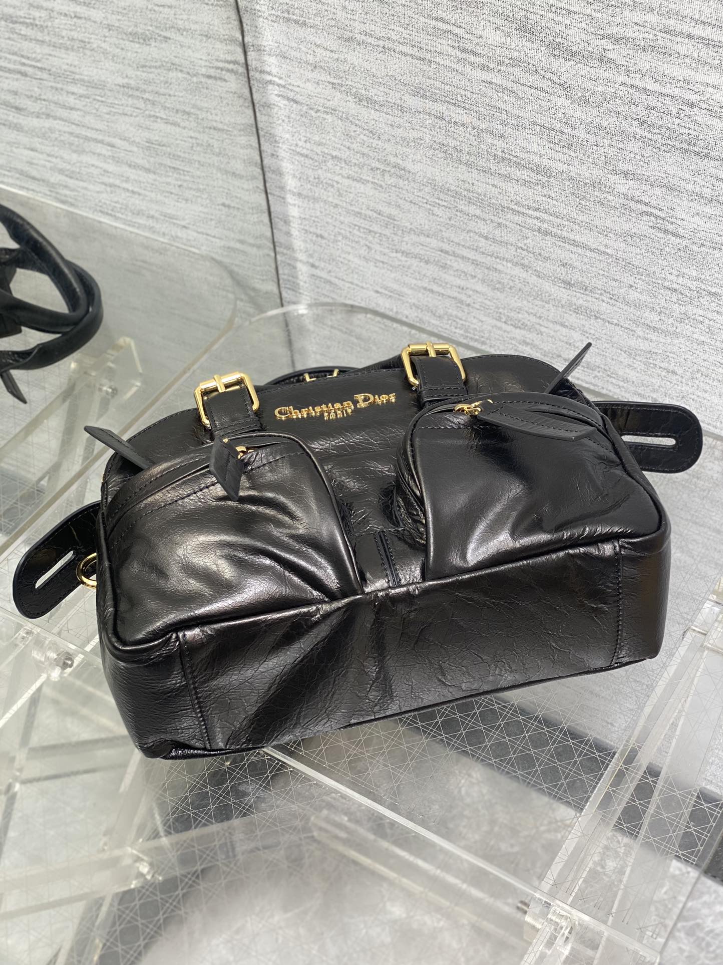 Black Small Grand Tour Bowling Bag