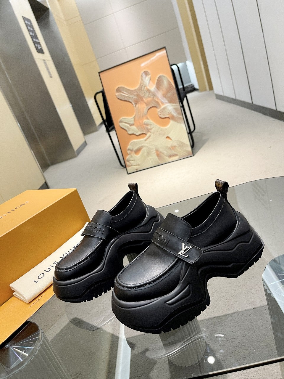 Black LA 2.0 Platform Loafer