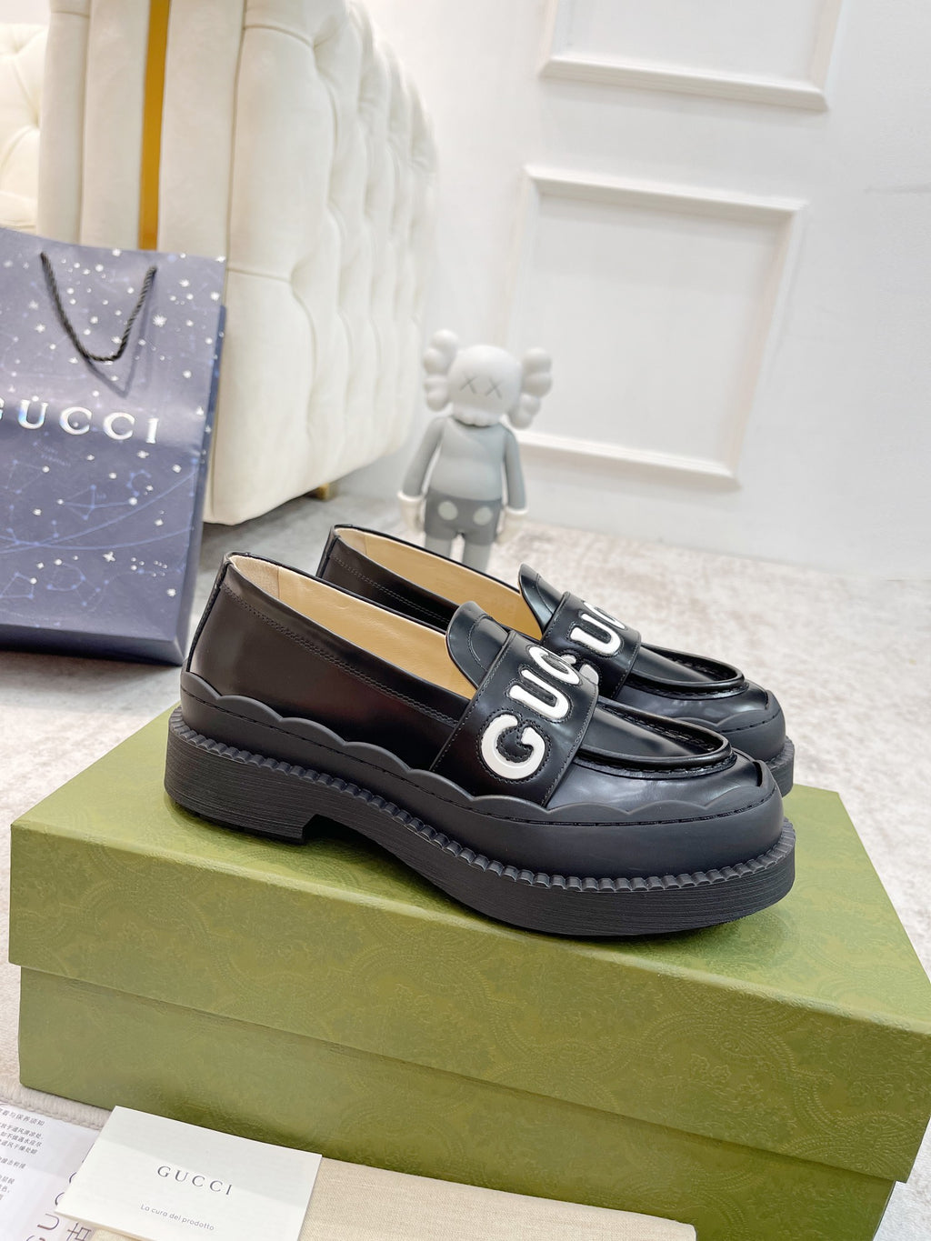 Black & White WG Loafer