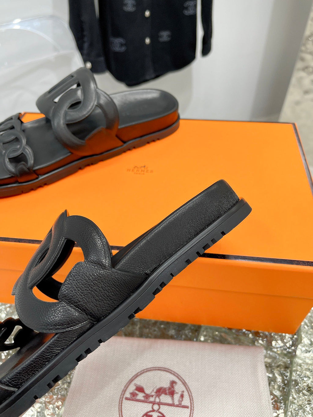 Black HE sandal