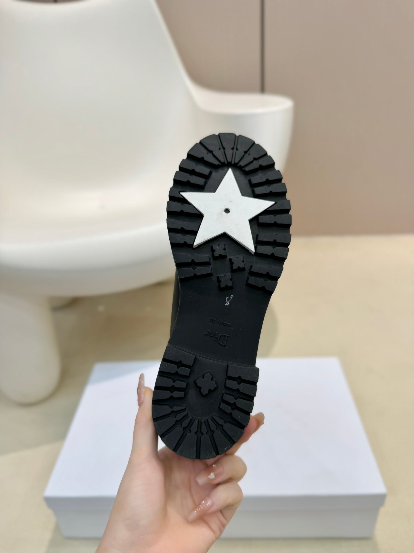 Warm Taupe Technical Canvas DM Boot