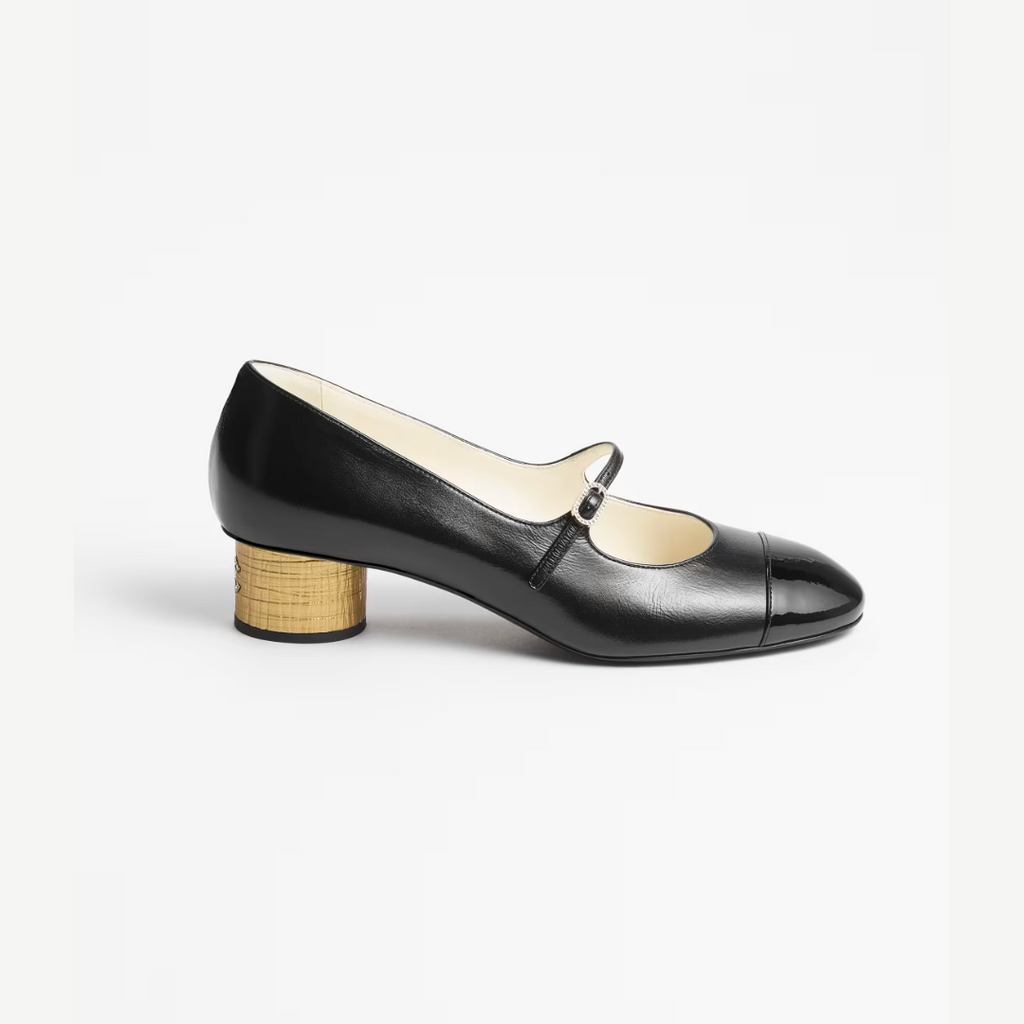 Black MJ Pumps