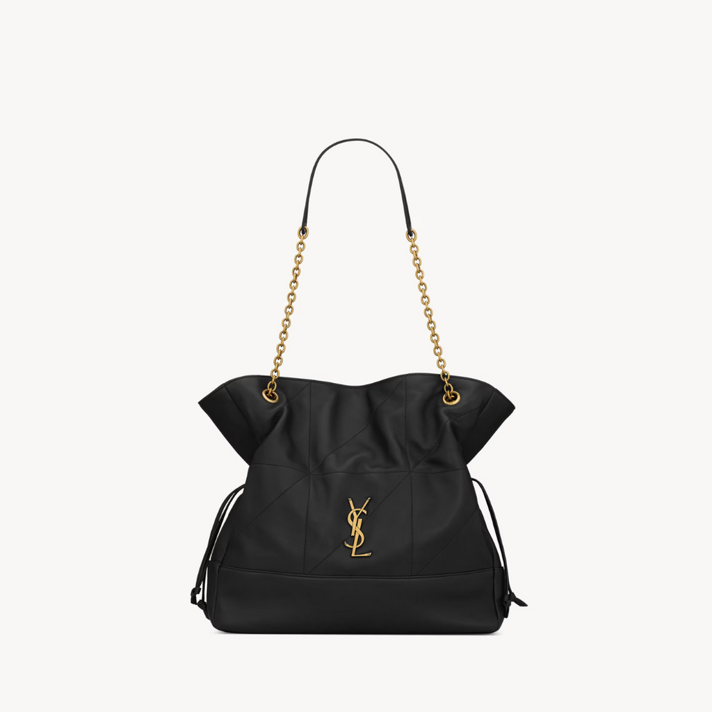 Black Jamie Medium Shopping Bag