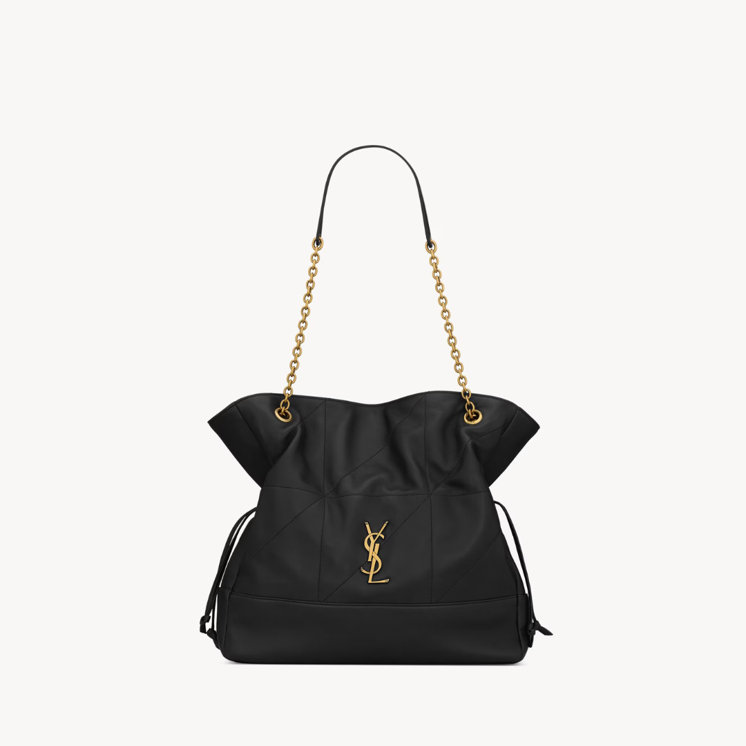 Black Jamie Medium Shopping Bag
