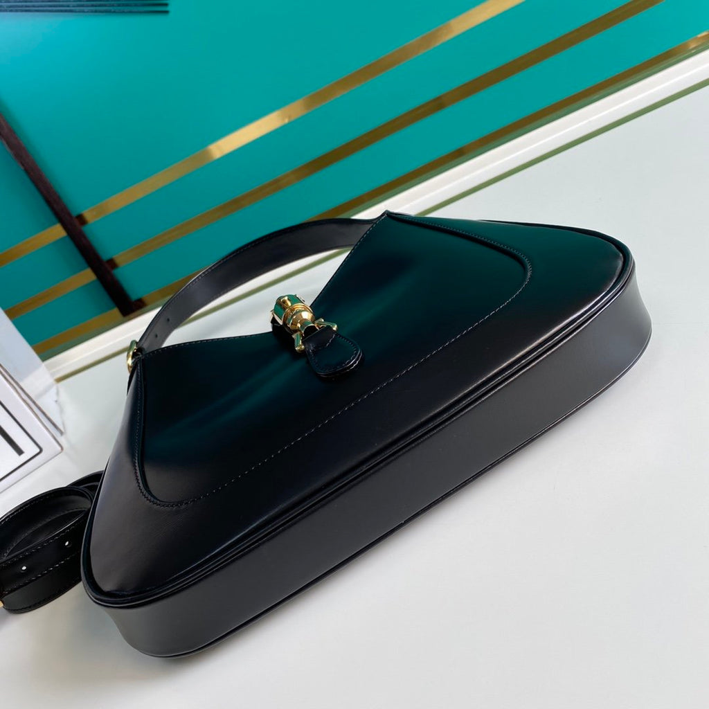 Black GJ 1961 small shoulder bag