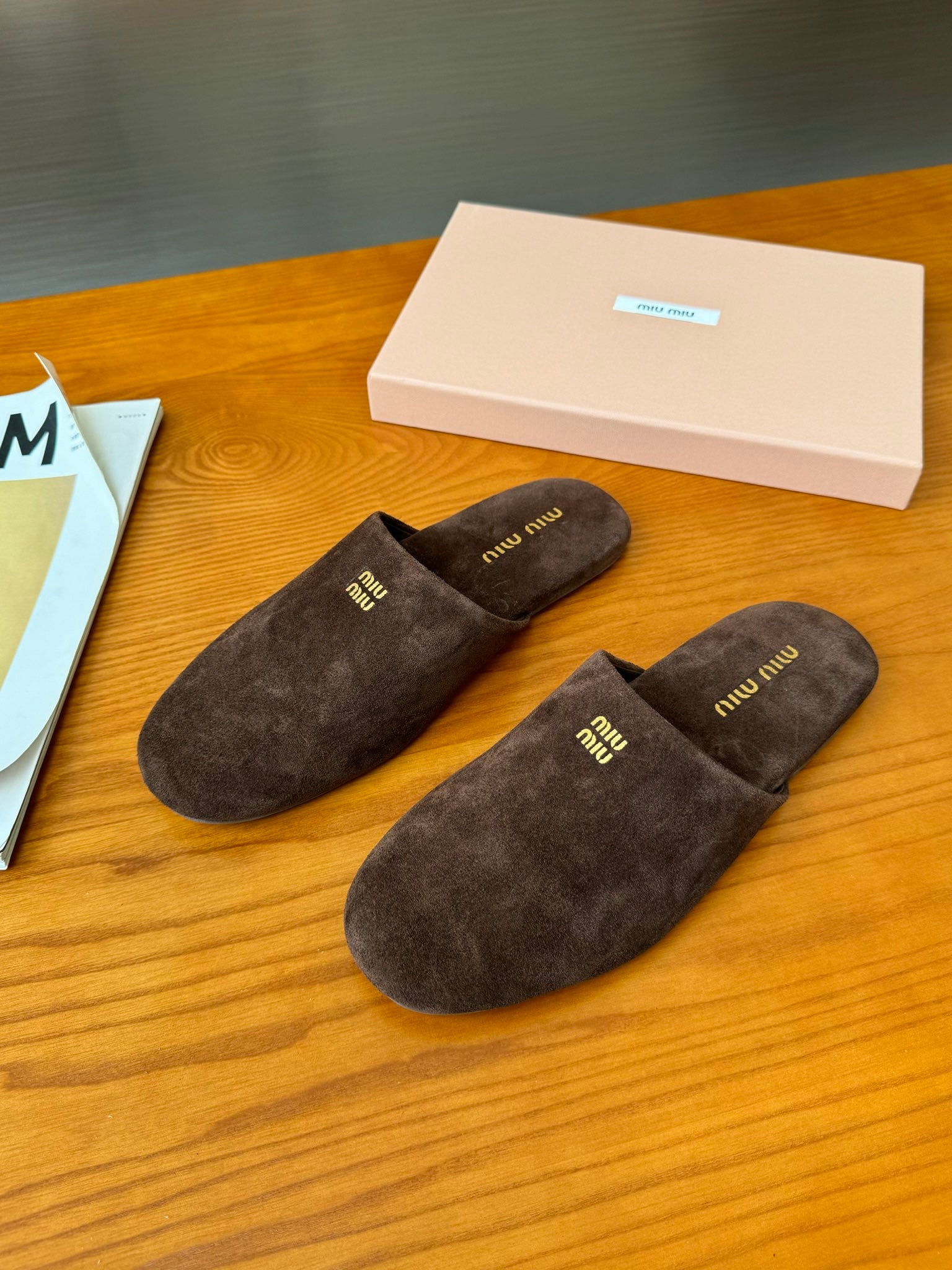 Sienna Suede Slippers