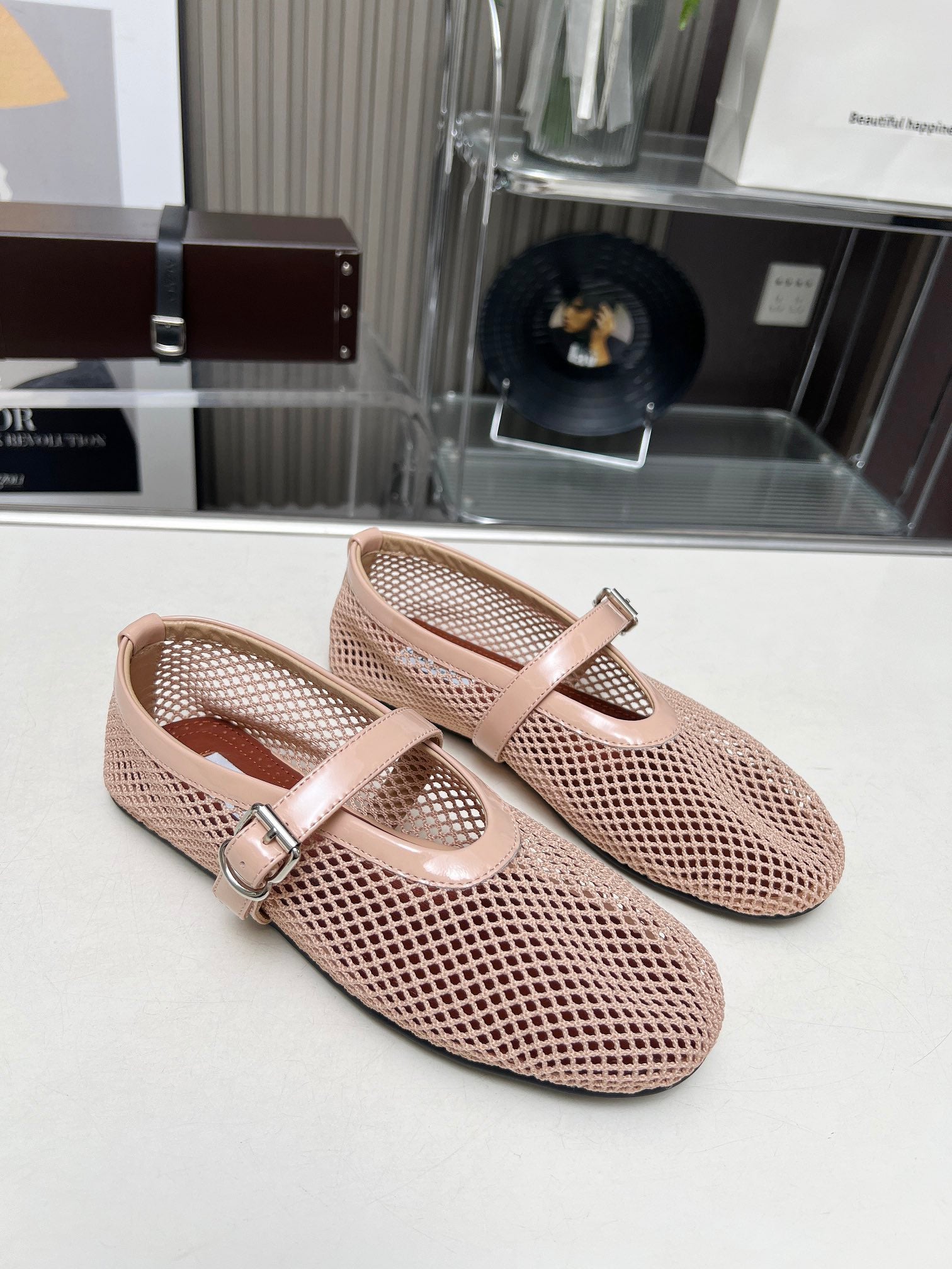 Nude AF Ballet Flats