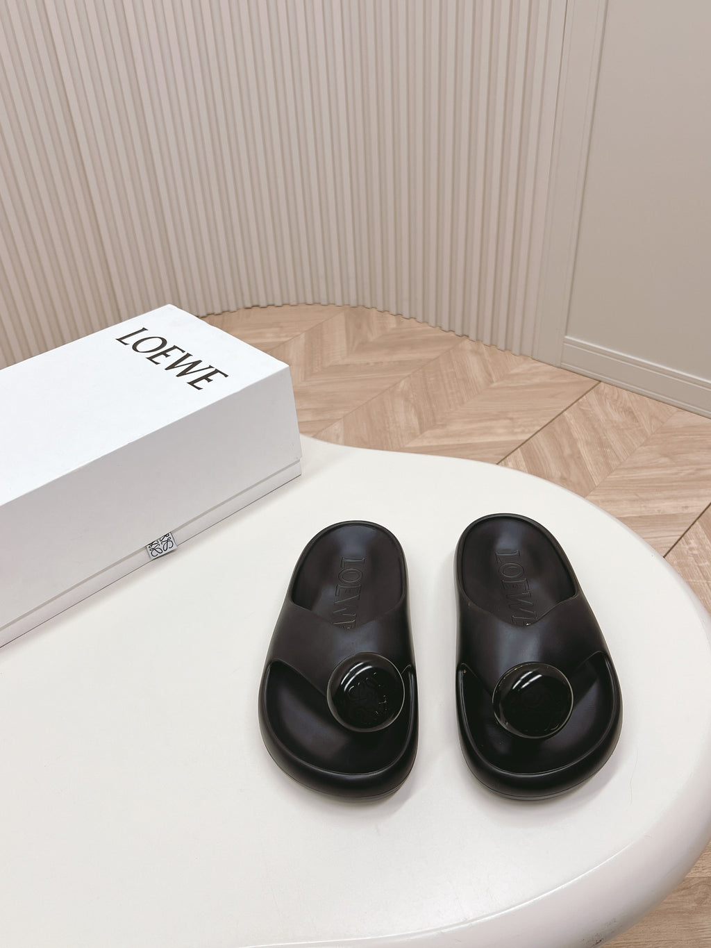 Black Foam Slide