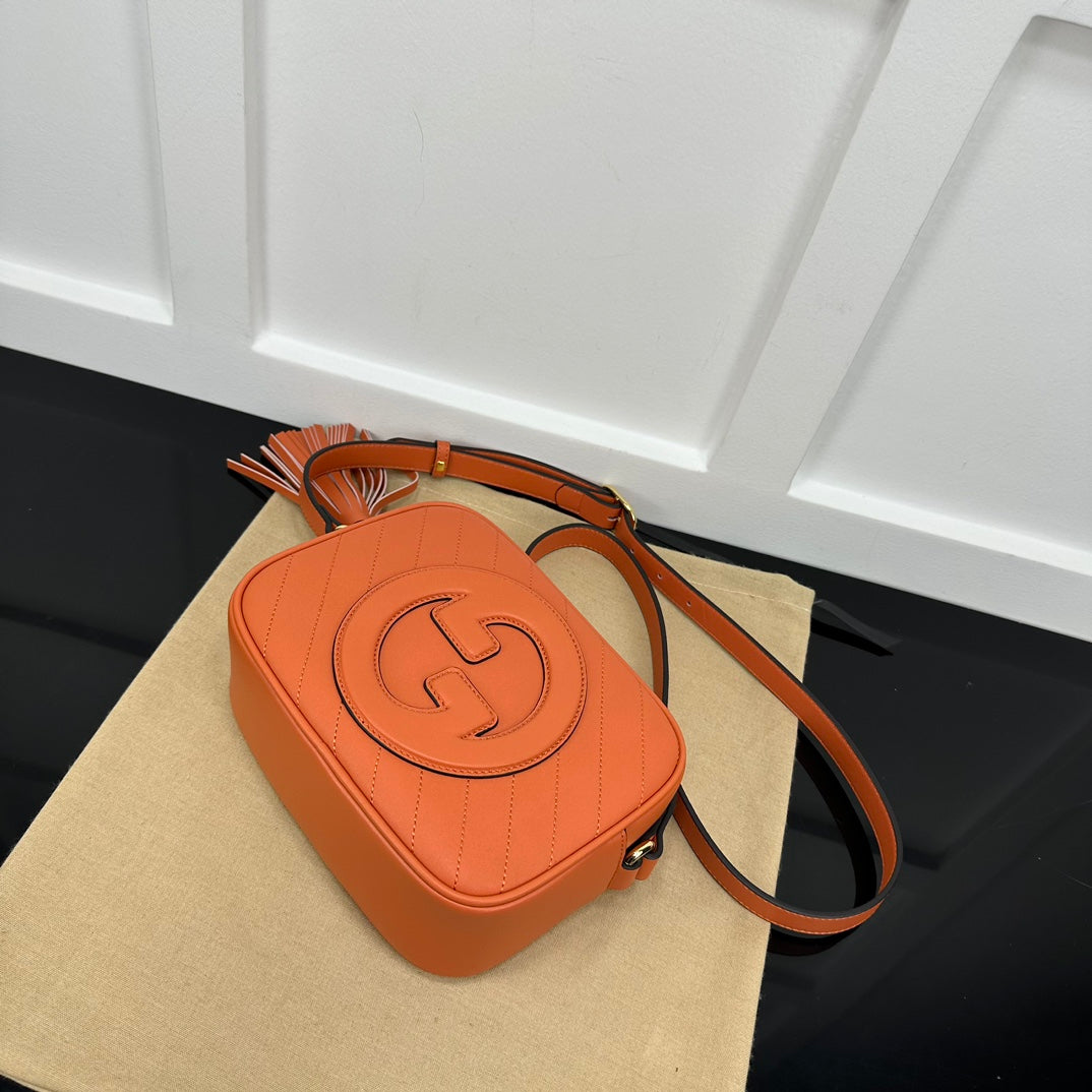 Orange GB Small Shoulder Bag