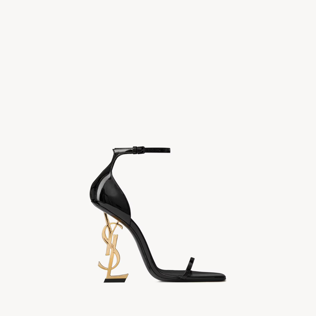 Black Opyum Sandals In Patent Leather