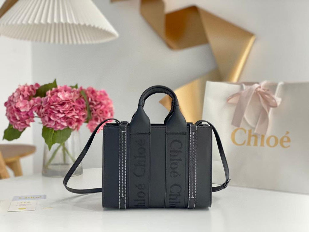 Black CW small tote bag