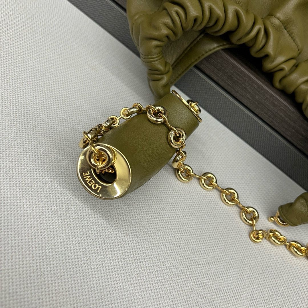 Olive Small Squeeze Bag