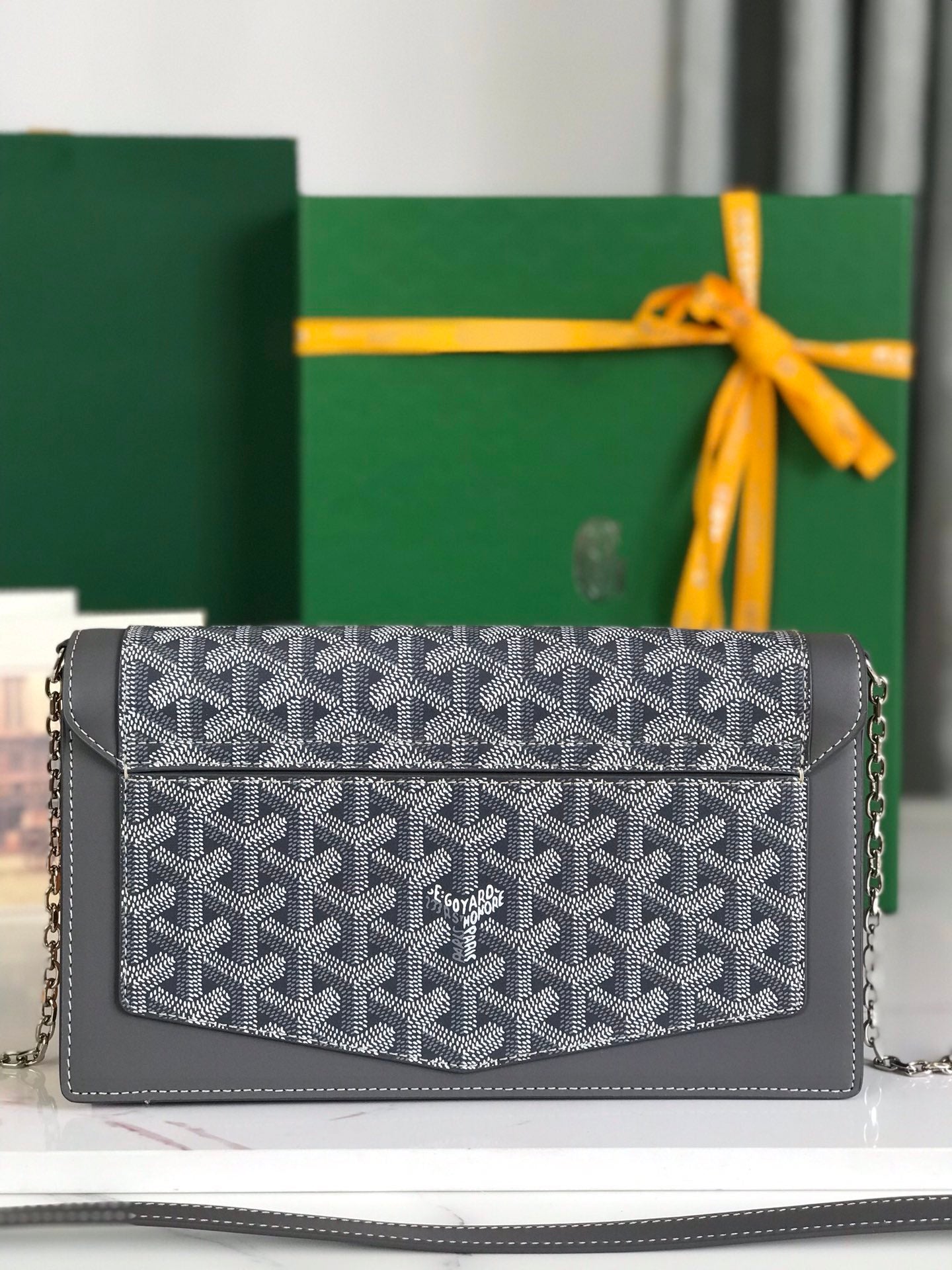 Grey Duchesse Marie-Caroline Bag