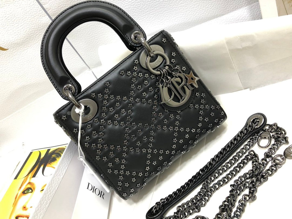 Black Lucky Star Mini LD Bag
