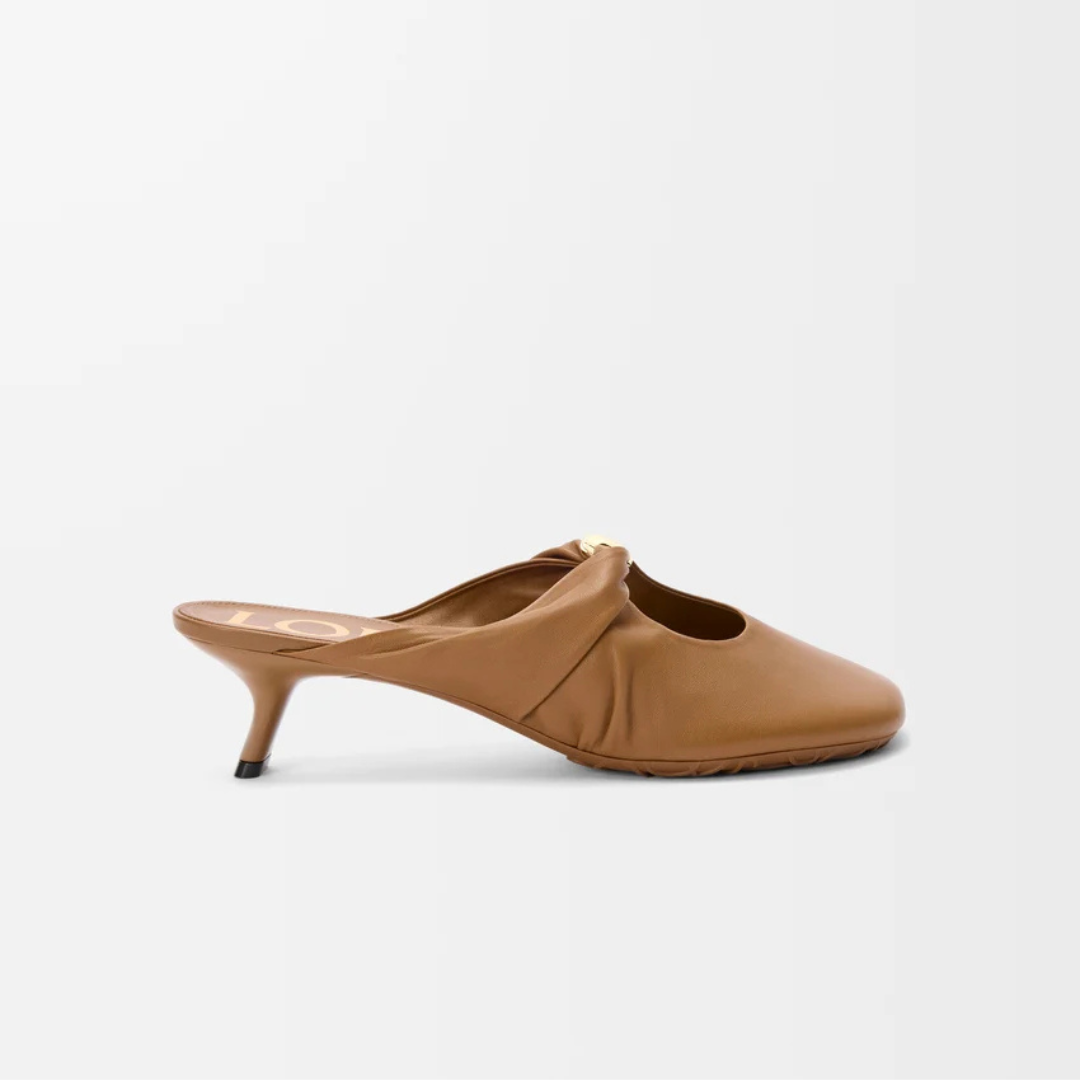 Oak Pebble Soft Mule