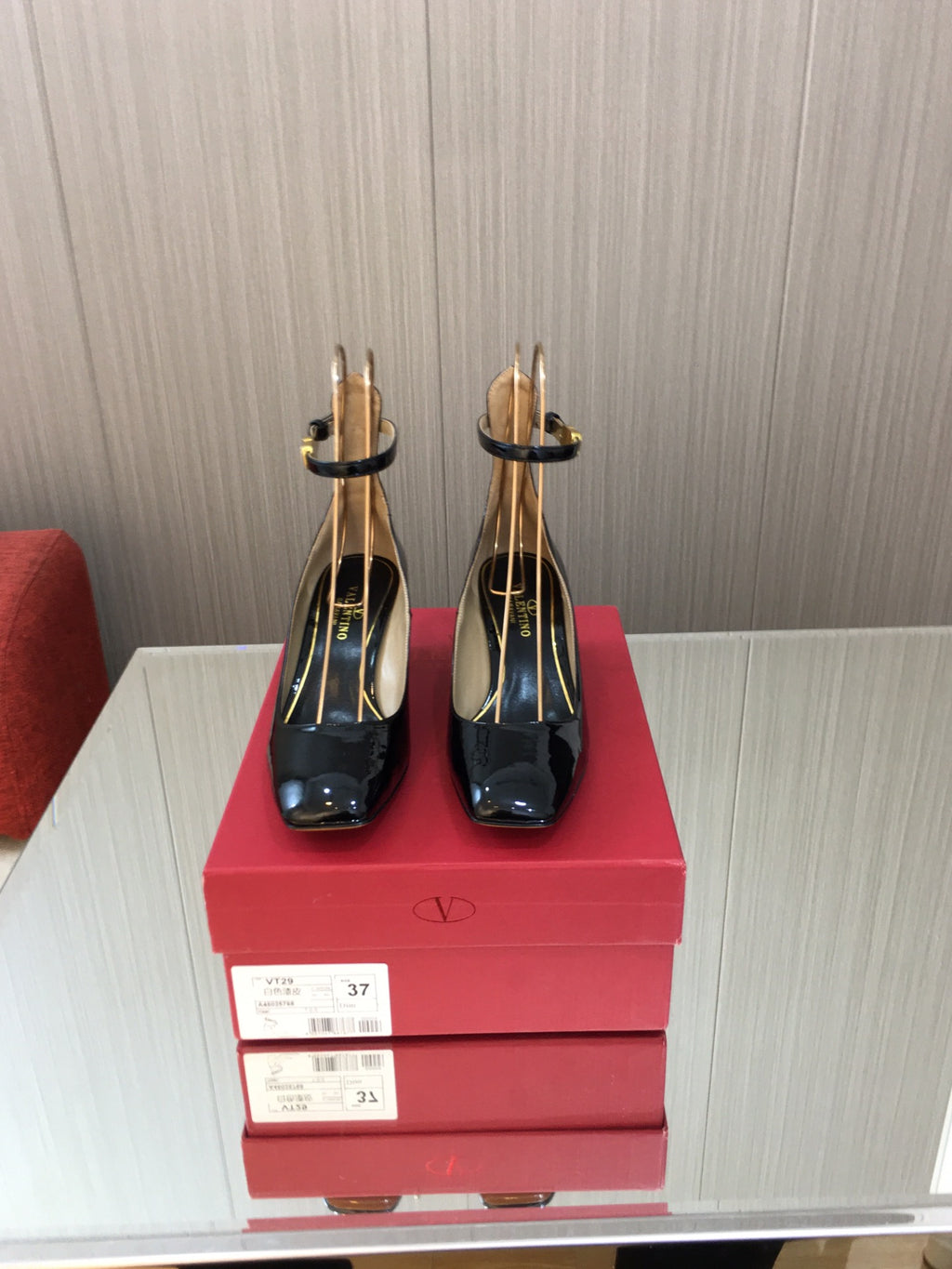 Black TG 60mm Patent-Leather Pumps