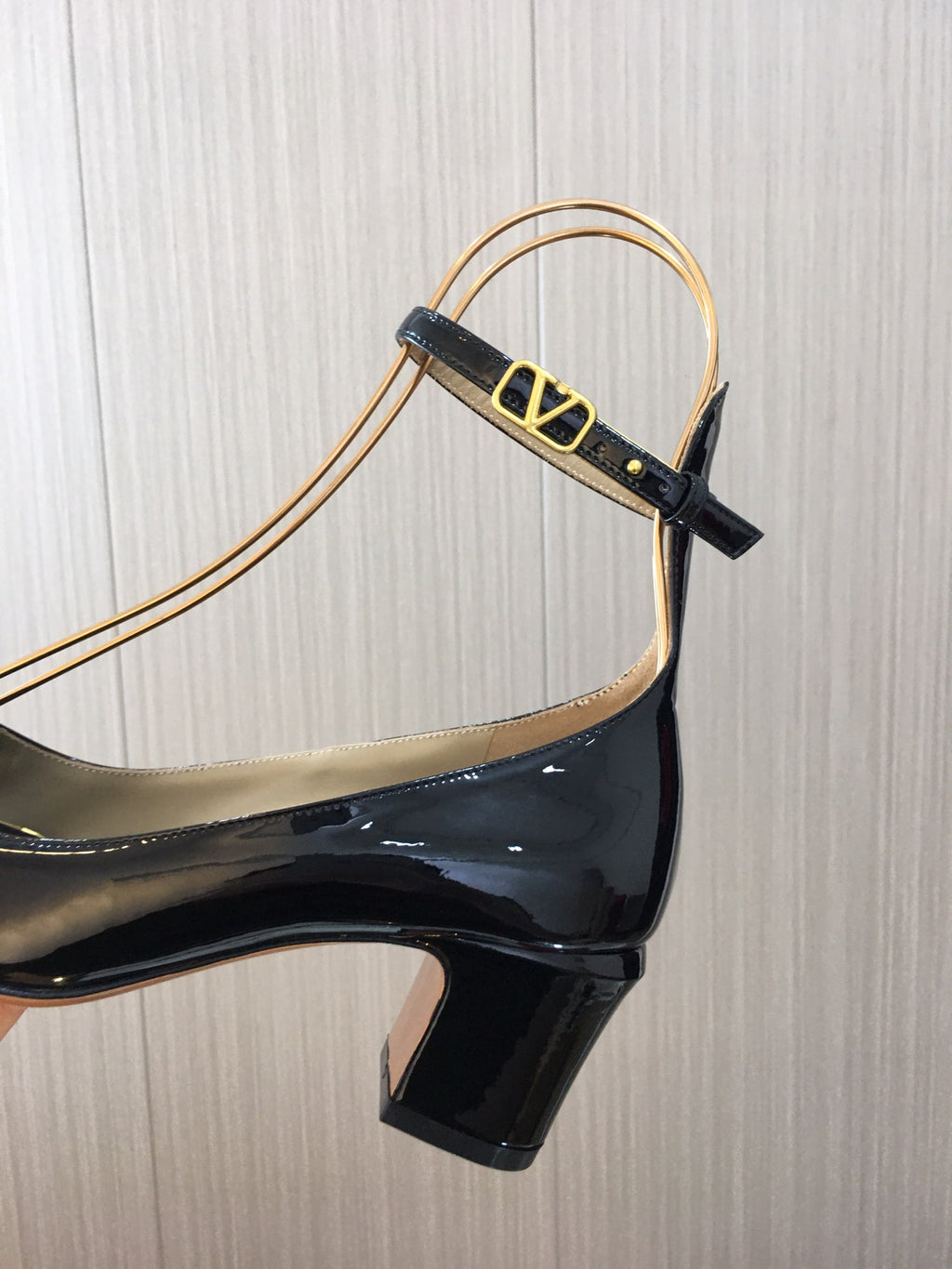 Black TG 60mm Patent-Leather Pumps