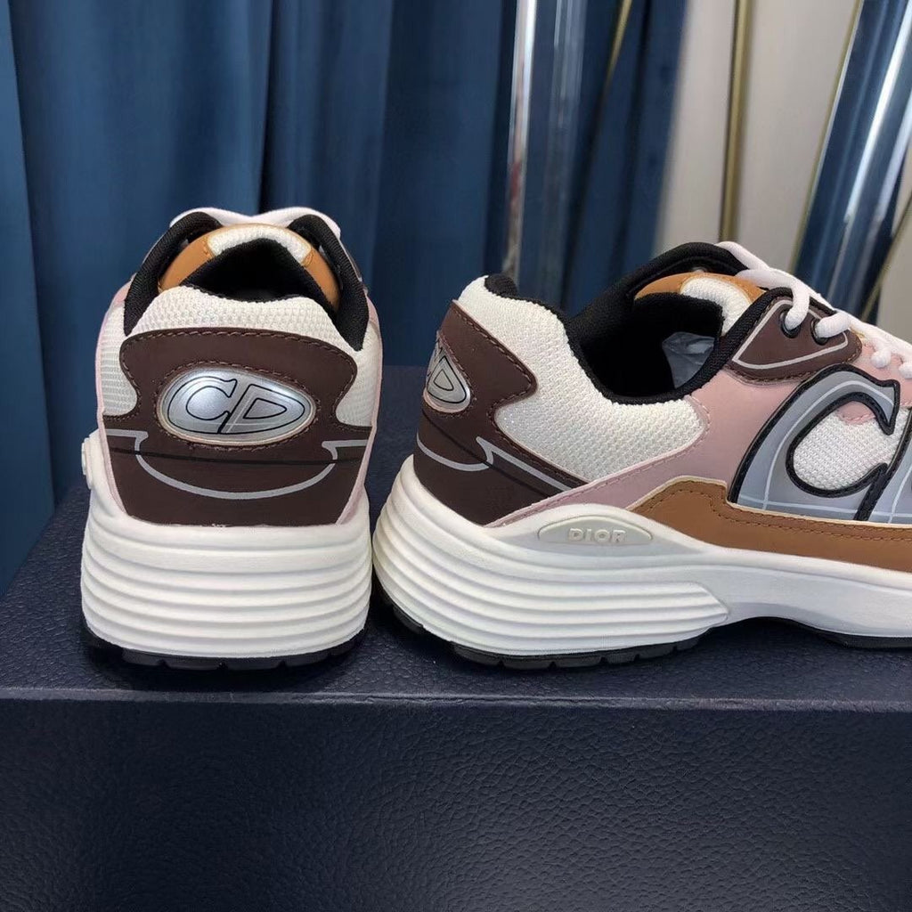 Women's White, brown and beige DB sneaker