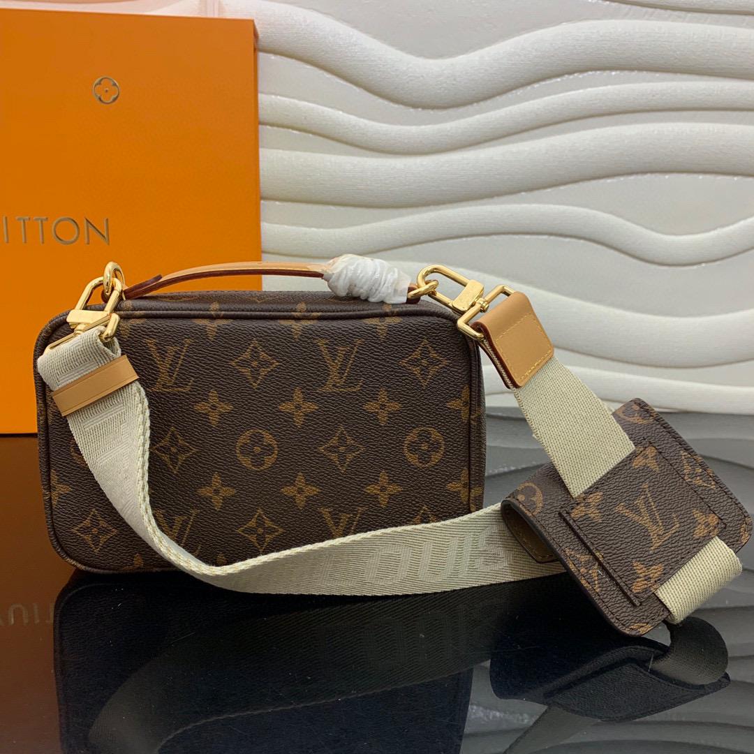 Canvas LU crossbody bag