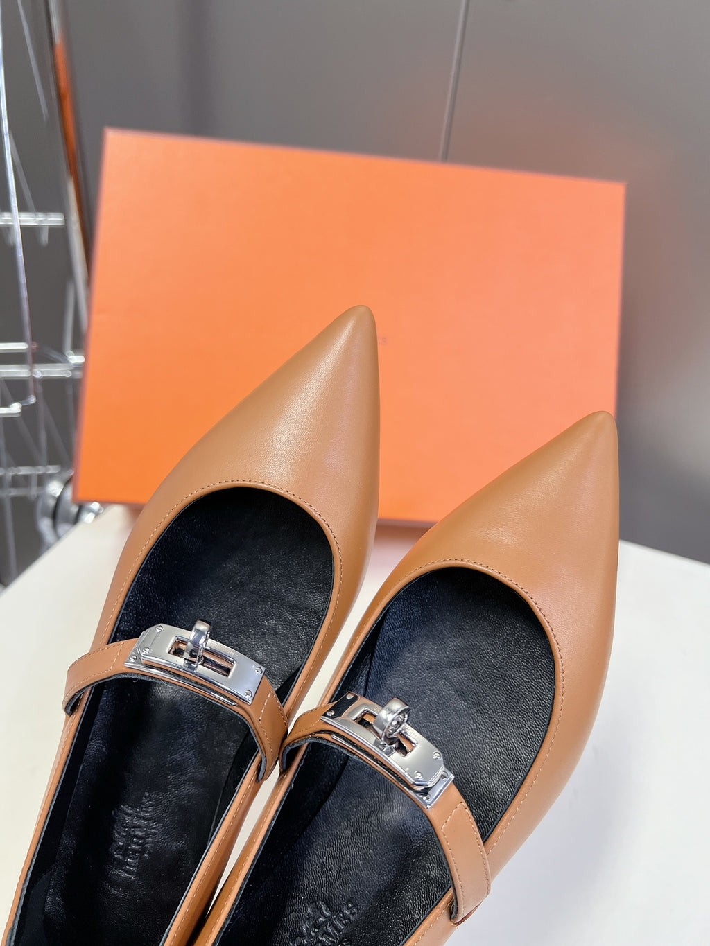 Naturel Clair Kelly Ballet Flat