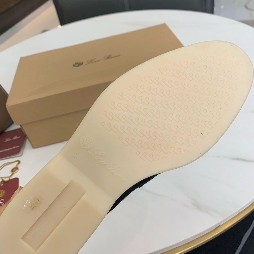 Black sandstone summer charms walk moccasin