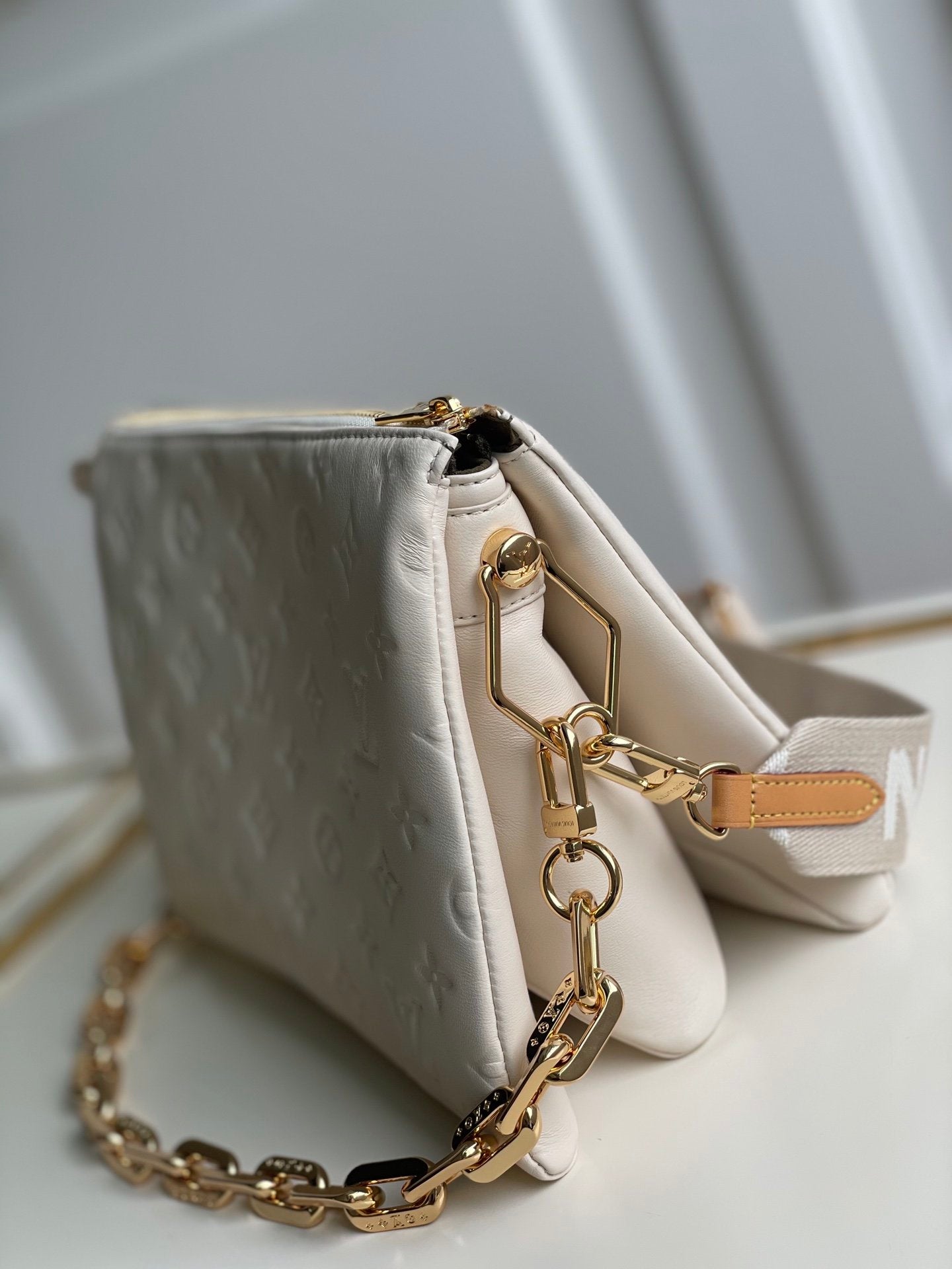 Cream LC medium bag