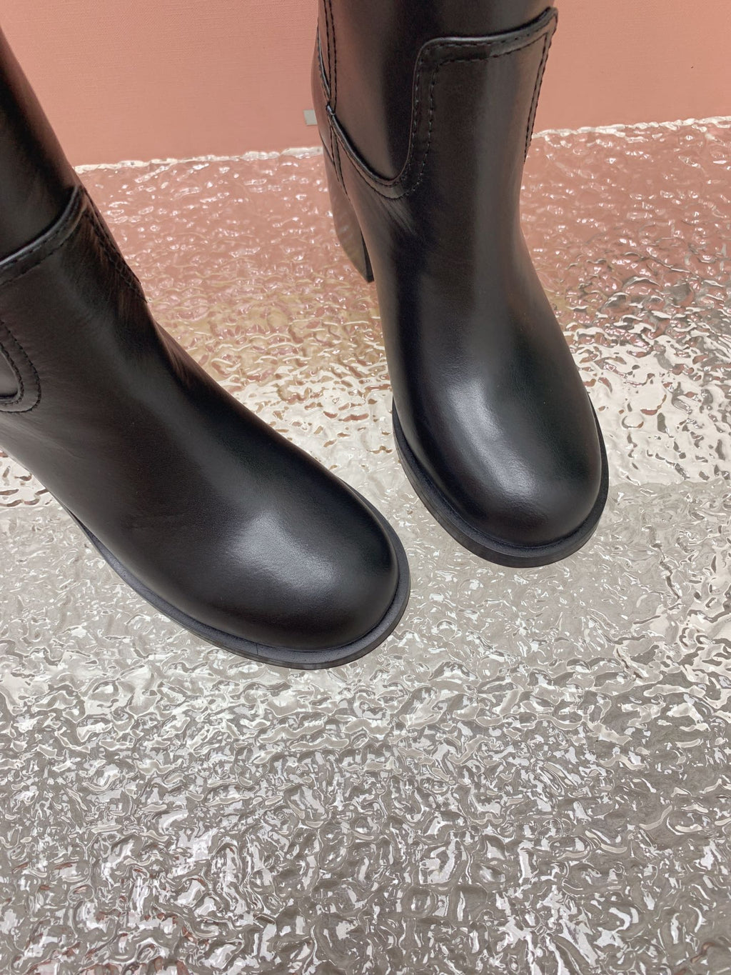 Black MM Leather Boots