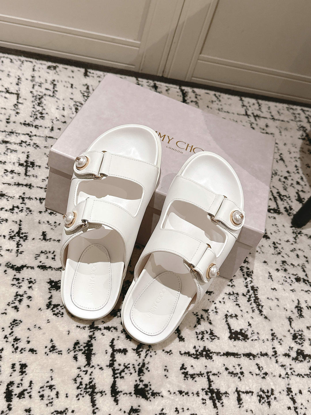 Latte Fayence Sandal