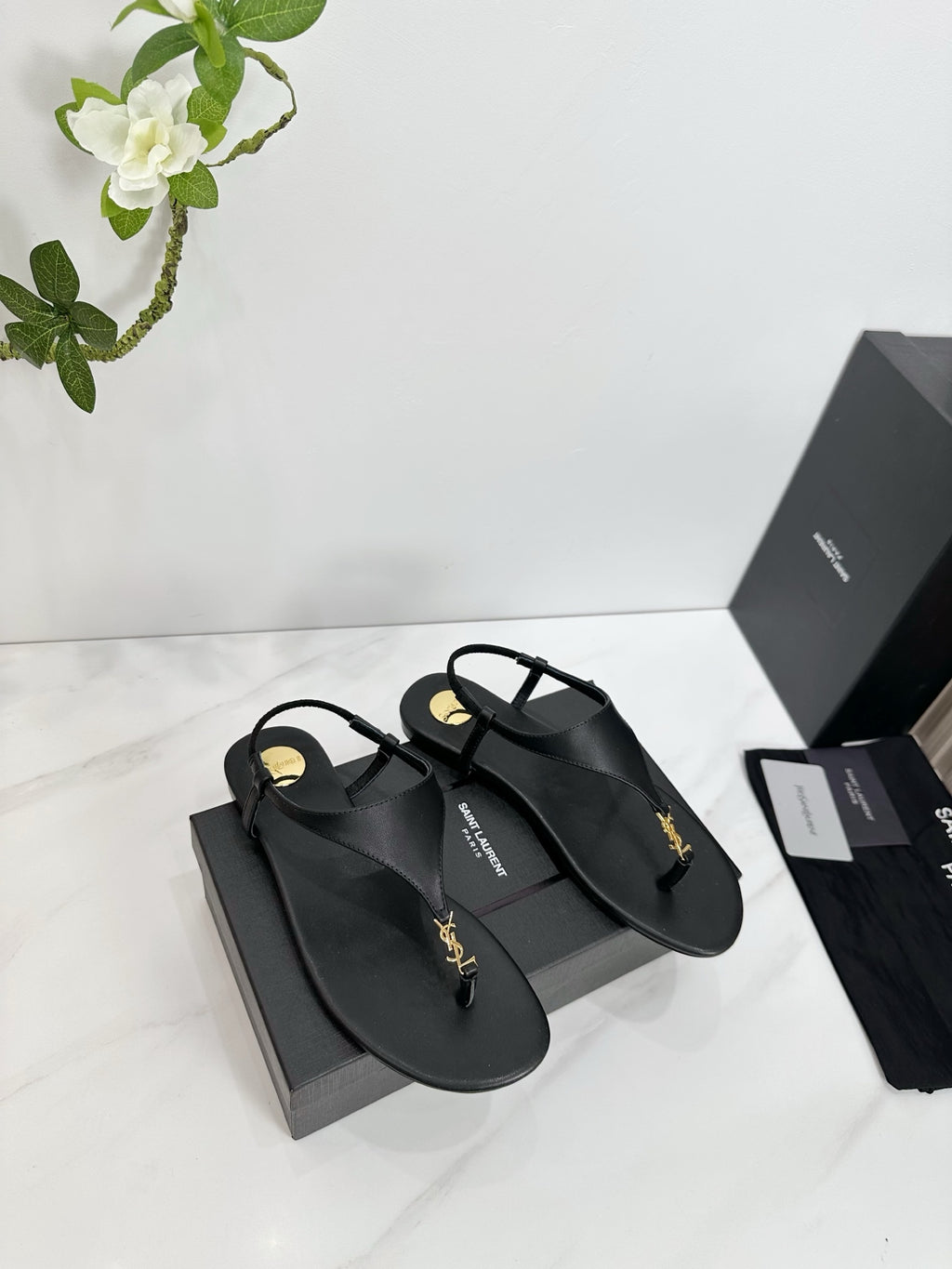 Black Cassandra Sandals