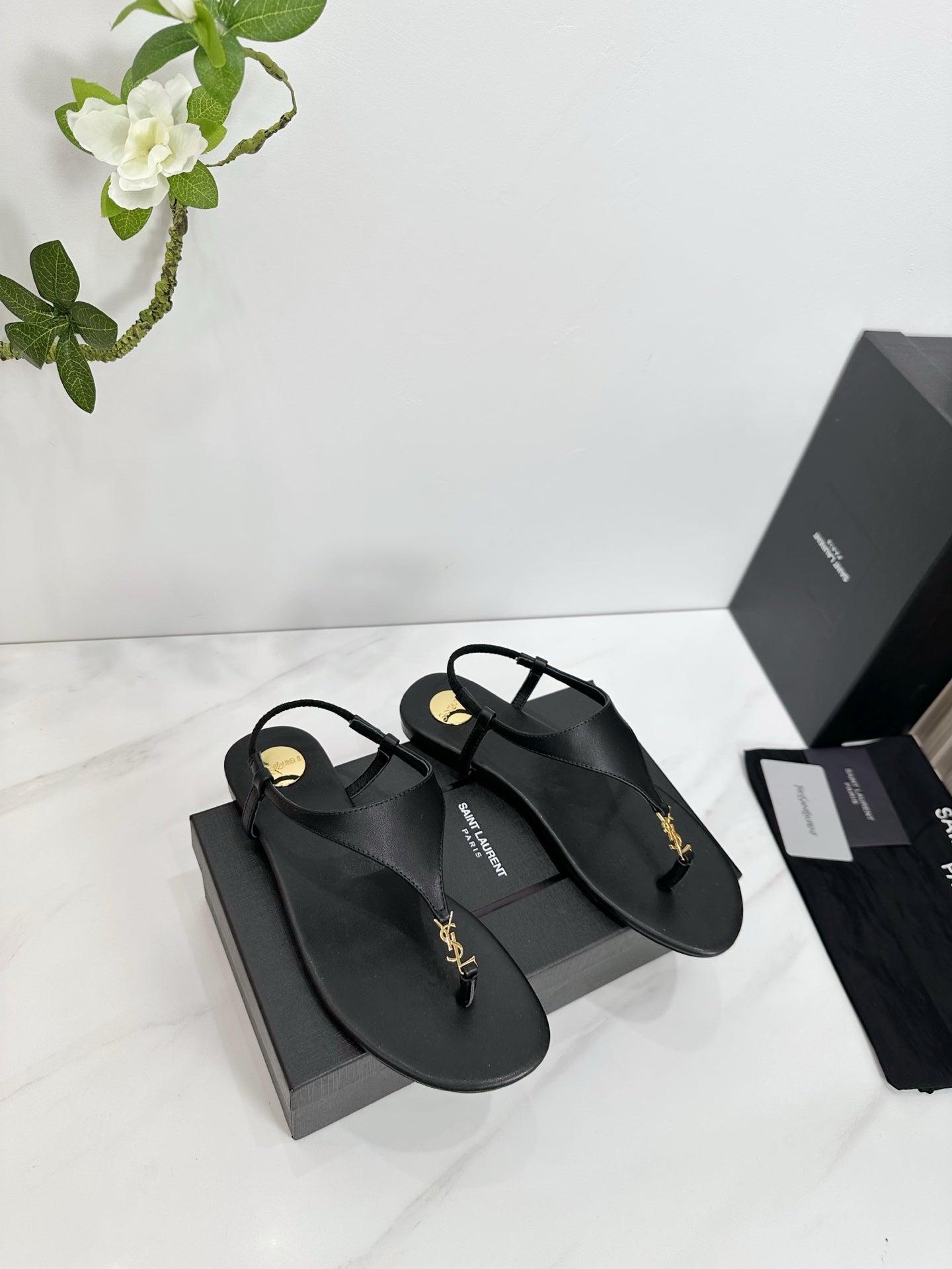 Black Cassandra Sandals
