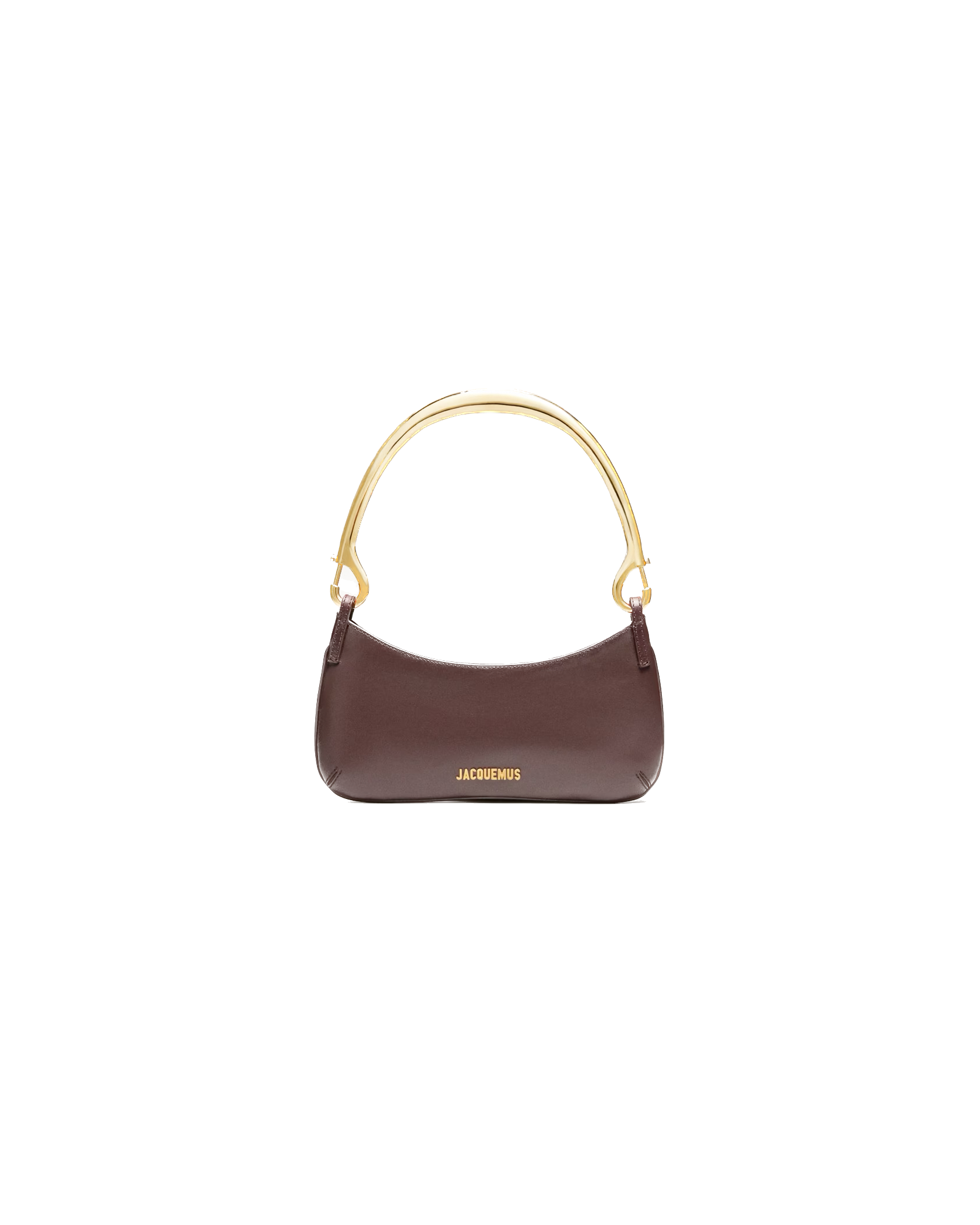 Dark Brown LB Carabiner Strap Shoulder Bag