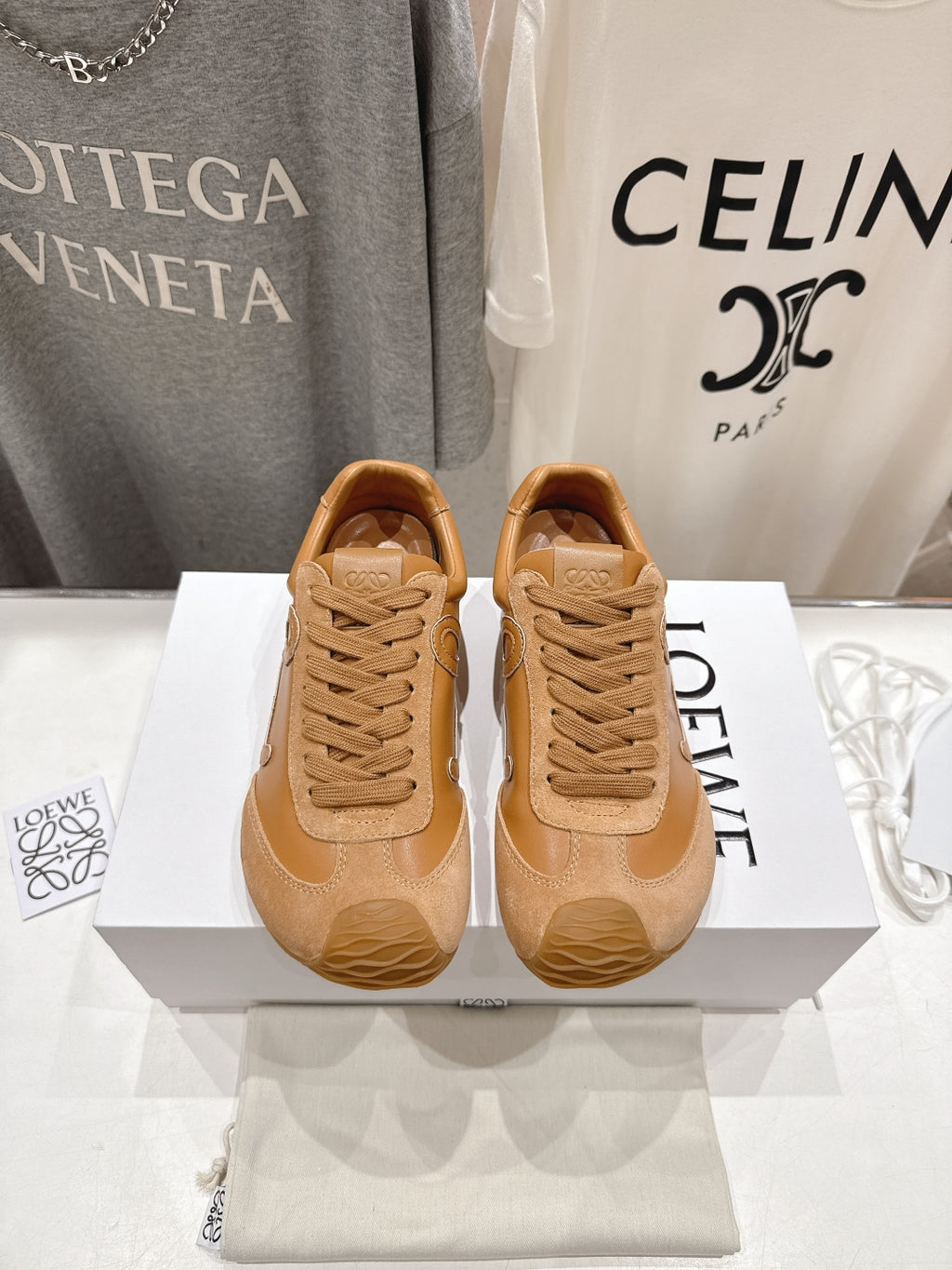 Men's Cinnamon Ballet Runner 2.0 In Soft Leather