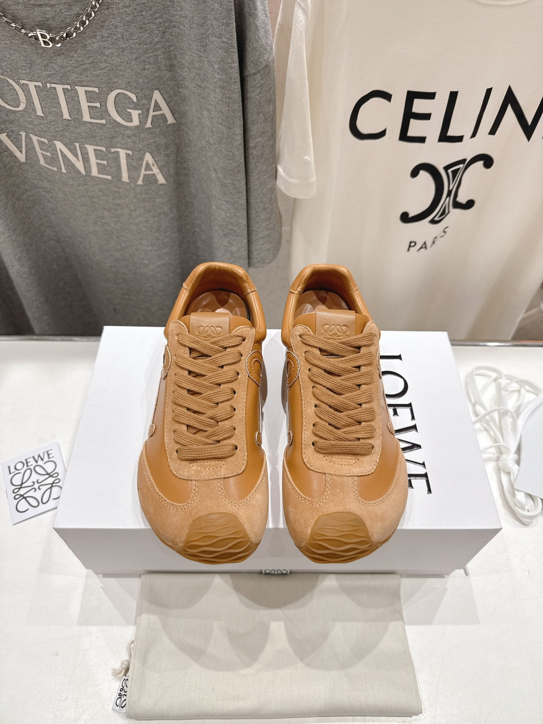 Men's Cinnamon Ballet Runner 2.0 In Soft Leather