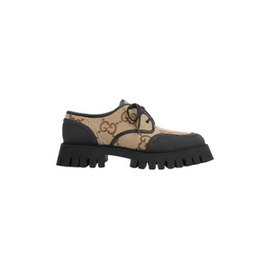 Men's Camel lace-up shoe
