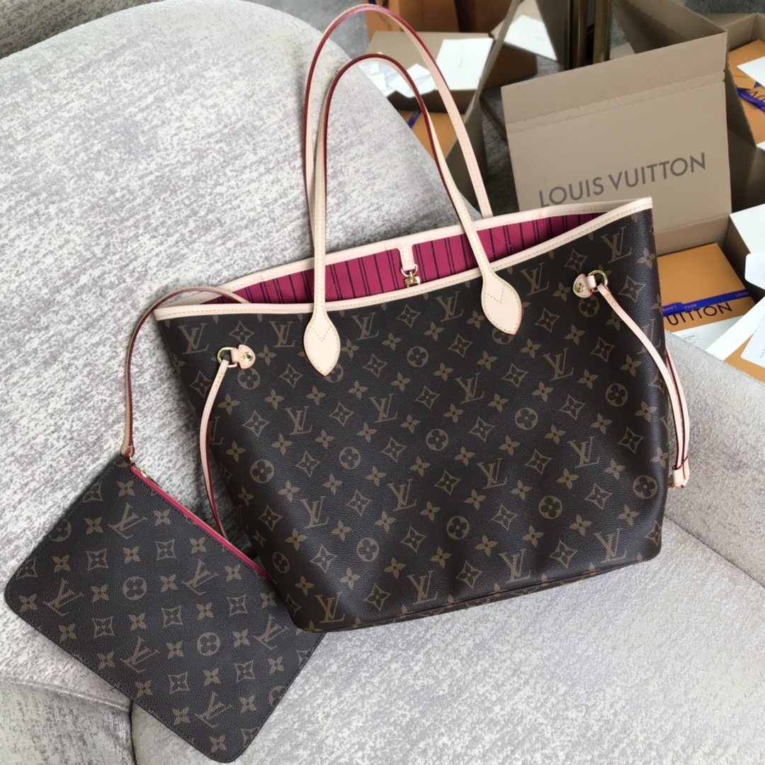 Pink LN medium tote bag