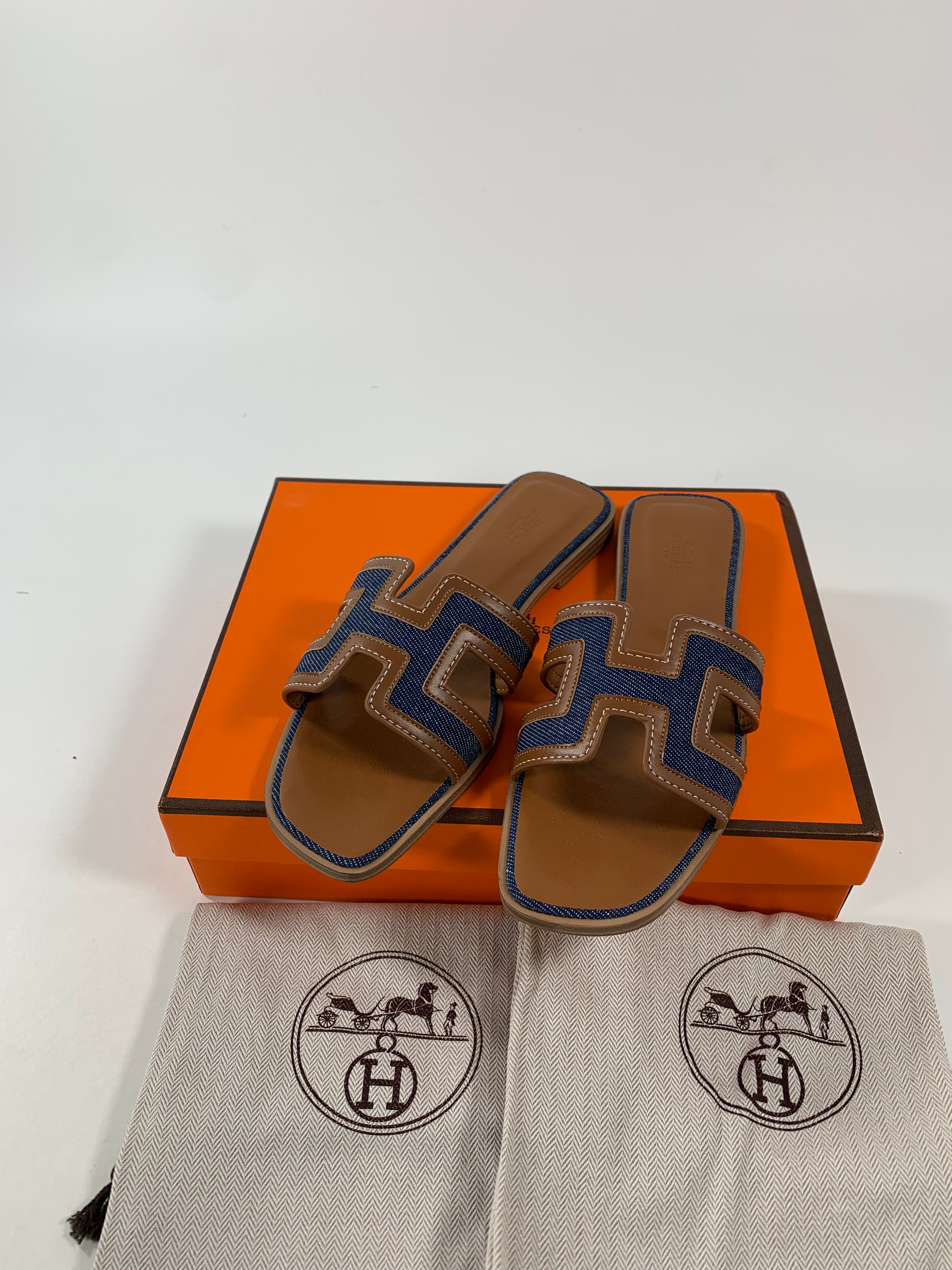 Blue Brut/Gold HO sandal